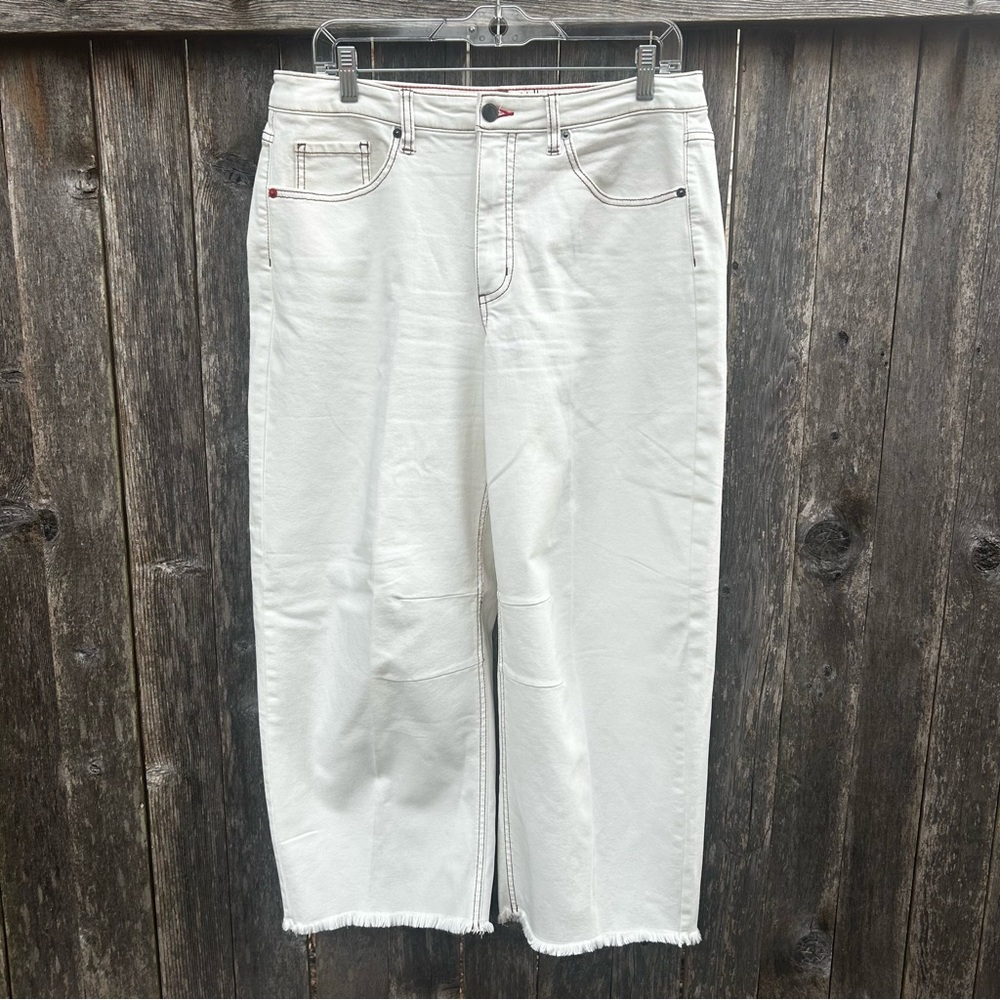 Peace Love World Off White Jeans Suze 12P